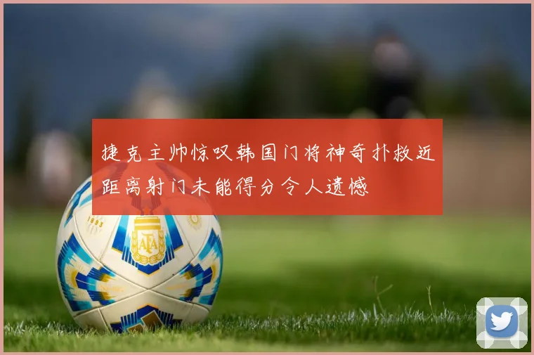 捷克主帅惊叹韩国门将神奇扑救近距离射门未能得分令人遗憾
